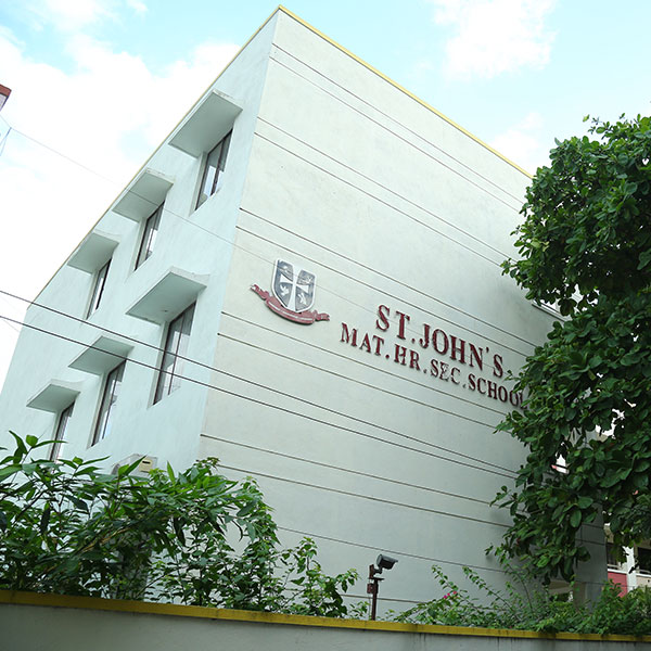St. Johns's Mat. Hr. Sec. School logo
